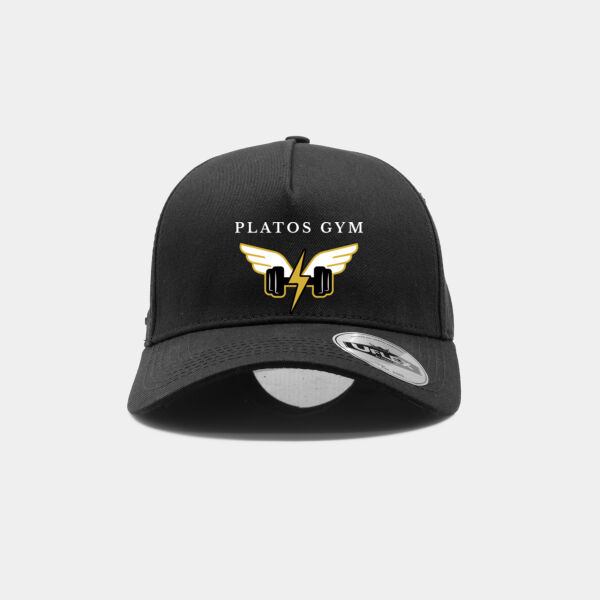 Platos Gym Snapback Cap – Train Hard, Top It Off Thumbnail