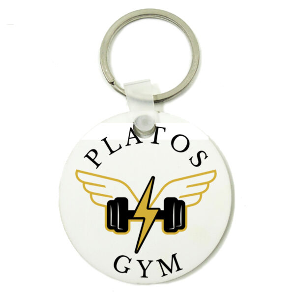 Platos Gym Round Key Ring – Carry Strength with You Thumbnail